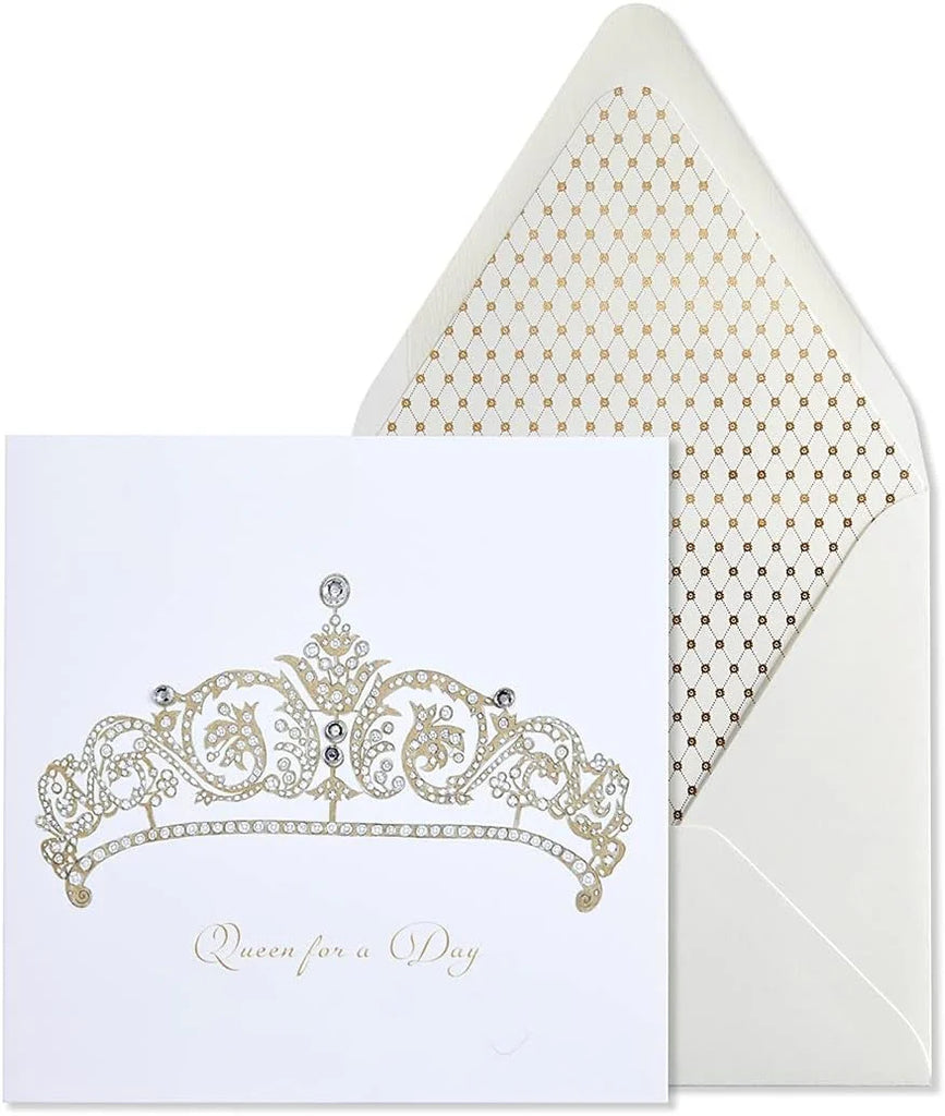 Niquea.D Rose Gold Tiara Card - Charles Mayer