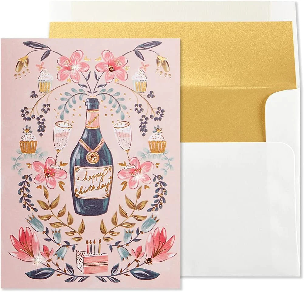 Niquea.D Prosecco Birthday Card - Charles Mayer