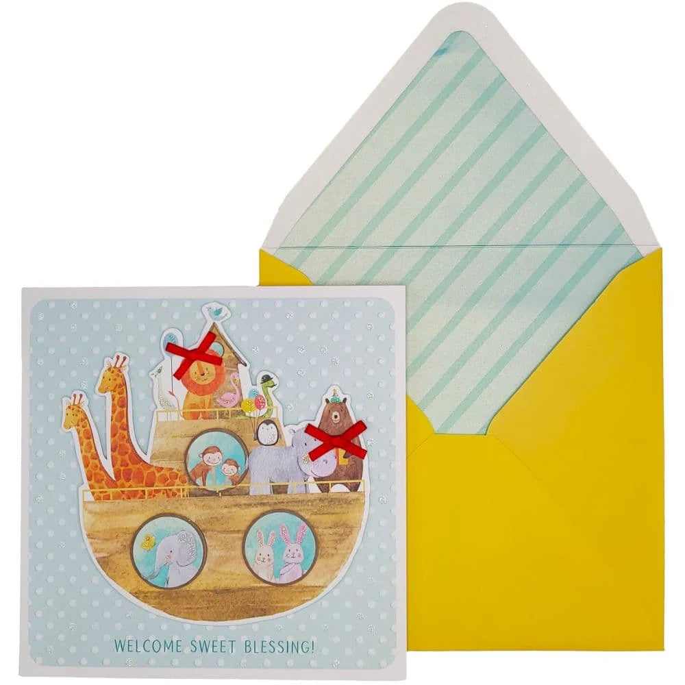 Niquea.D Noah's Ark Baby Card - Charles Mayer