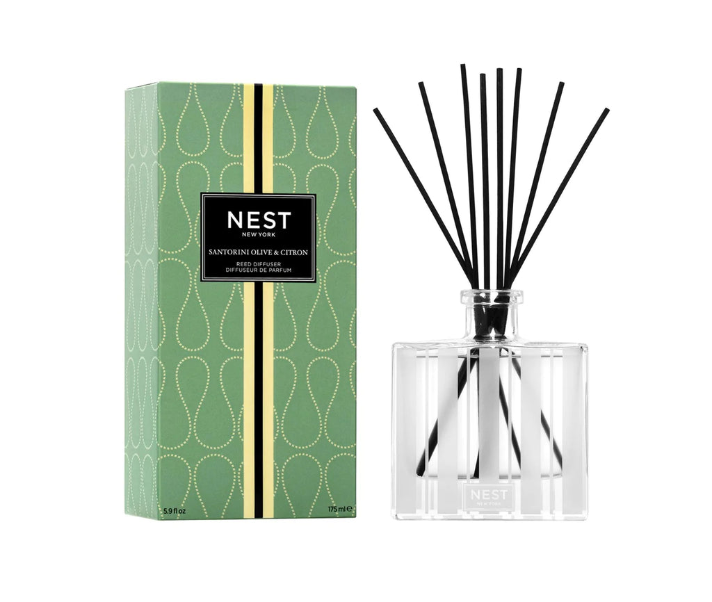 Nest Fragrances Santorini Olive & Citron Reed Diffuser - Charles Mayer