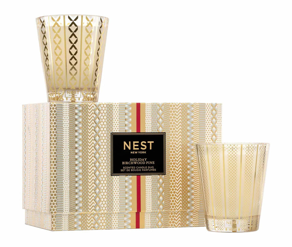 Nest Fragrances Birchwood Pine & Holiday Classic Candle Duo - Charles Mayer