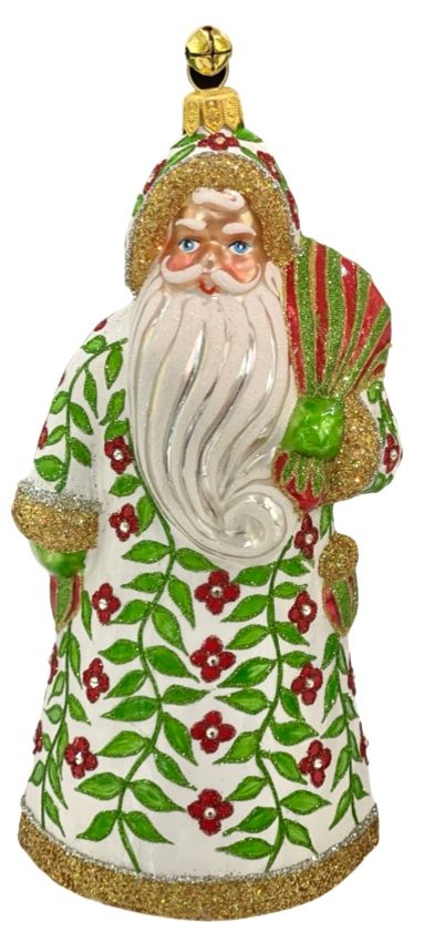 Jinglenog Nicholas de Flora Ornament - Charles Mayer