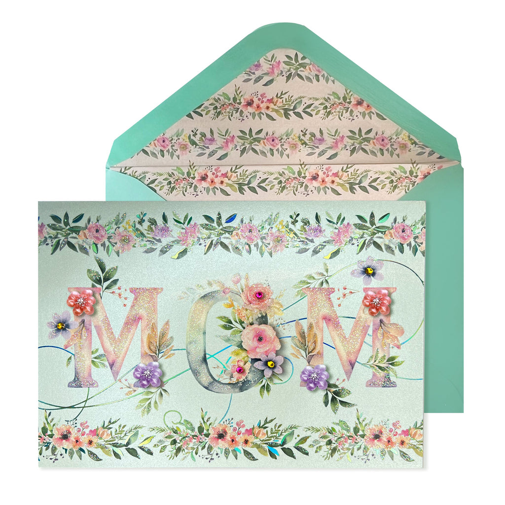 Niquea.D Mom Flowers Card - Charles Mayer