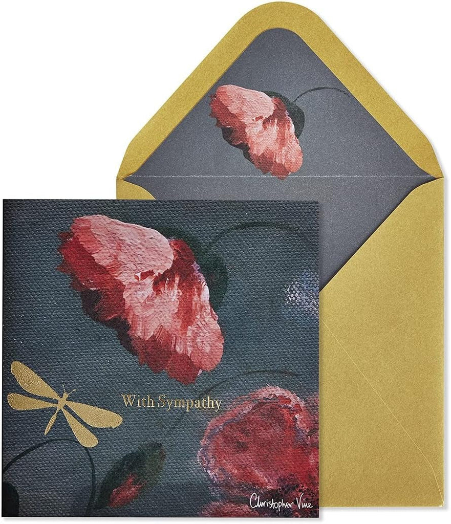 Niquea.D Pink Blossom Sympathy Card - Charles Mayer