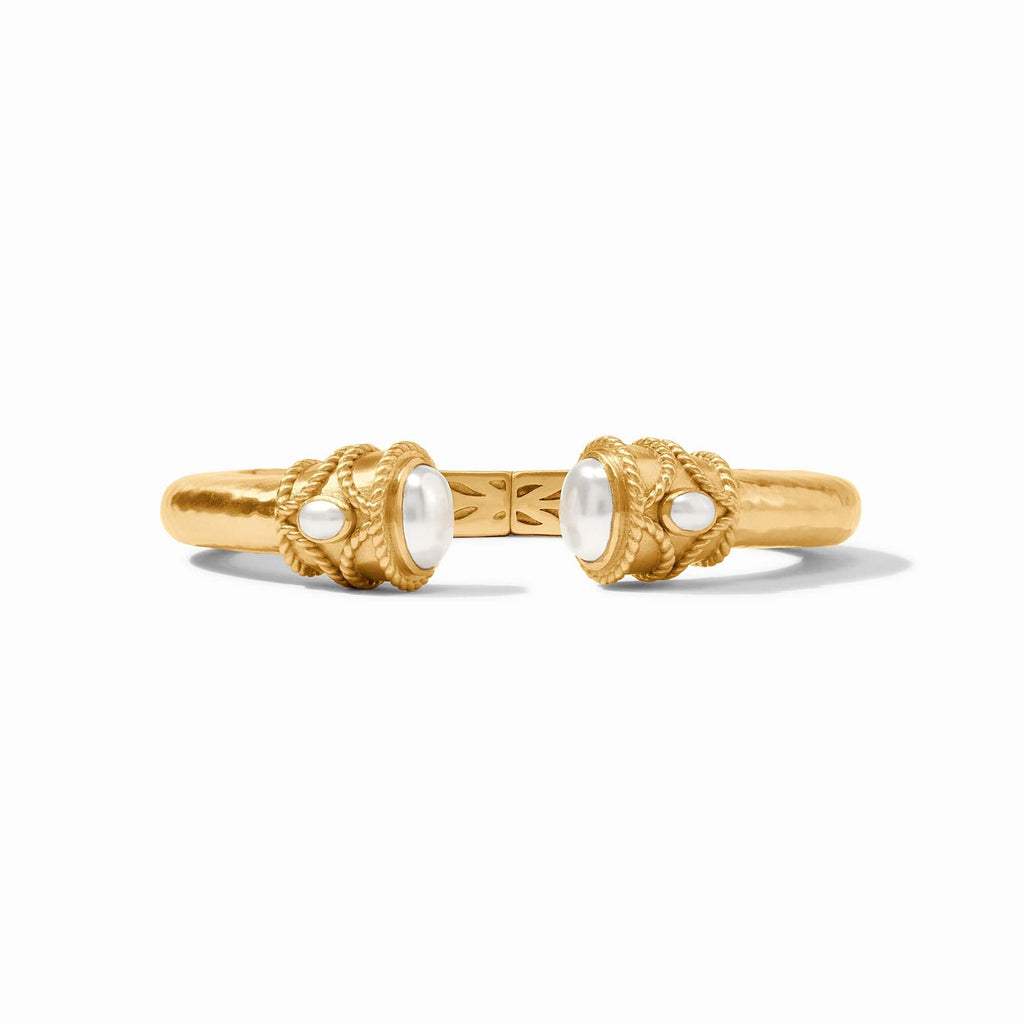 Julie Vos Pearl Nassau Demi-Cuff Bracelet - Charles Mayer