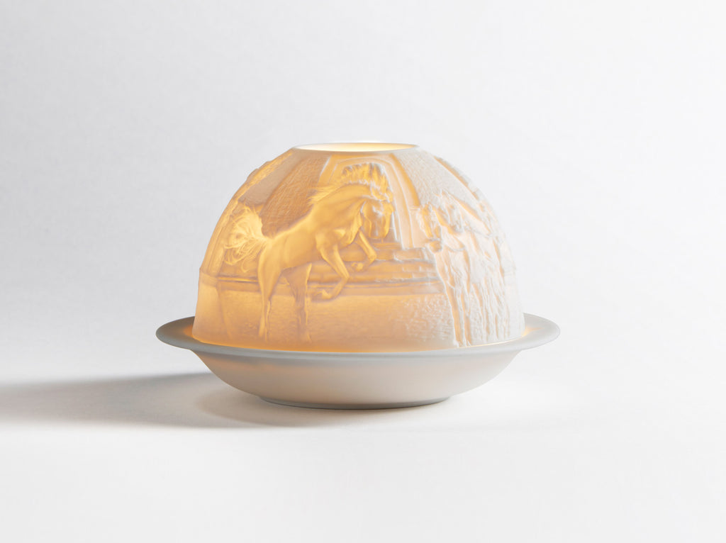 Bernardaud Equestrian Dream Votive - Charles Mayer