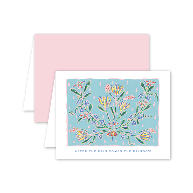 Dogwood Hill April Showers Card - Charles Mayer