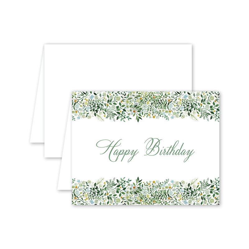 Dogwood Hill Wildflower Wisps Birthday Card - Charles Mayer