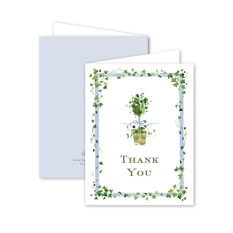 Dogwood Hill Oxford Ivy Thank You Card - Charles Mayer