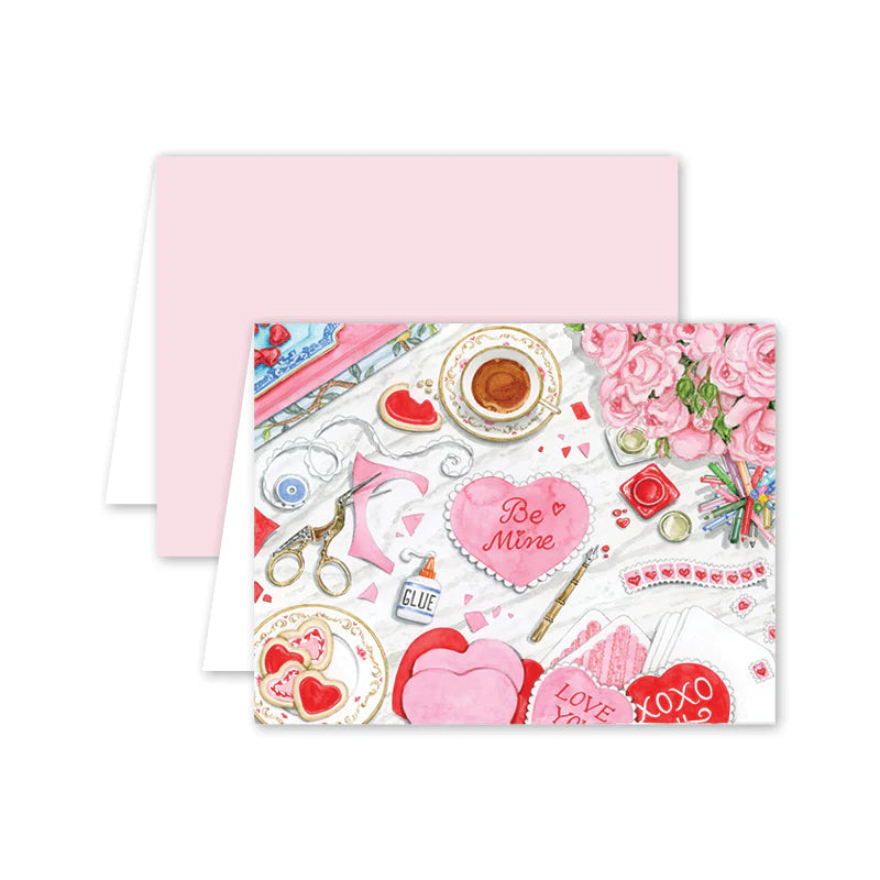 Dogwood Hill Pink Delight Be Mine Card - Charles Mayer