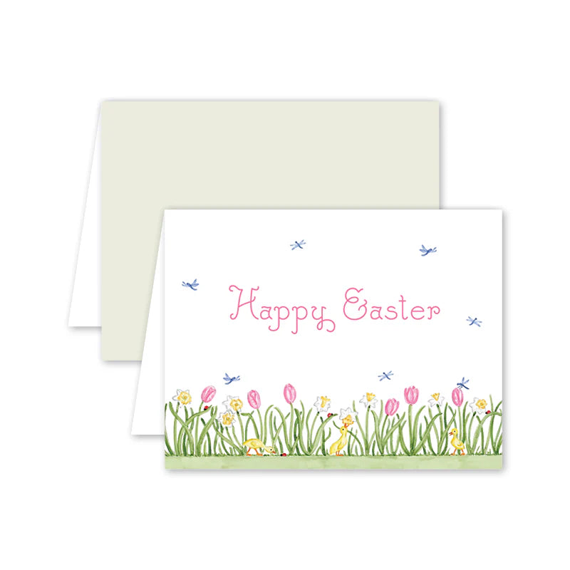 Dogwood Hill Garden Park Easter Card - Charles Mayer