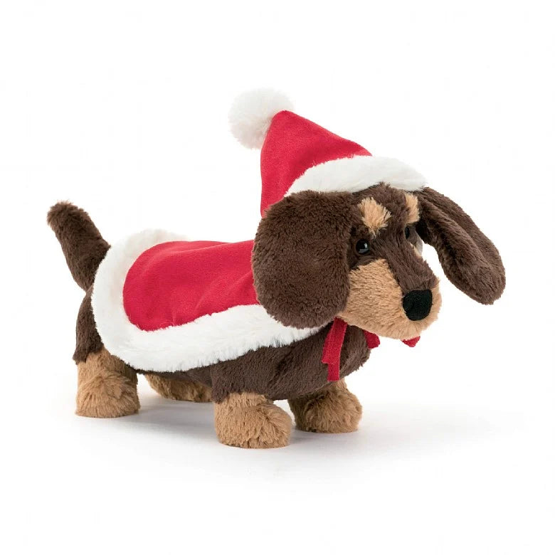Jellycat Winter Warmer Otto Sausage Dog - Charles Mayer