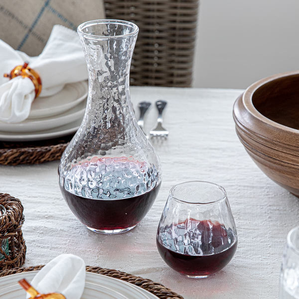 Juliska Puro Red Wine Stemless Glass - Charles Mayer