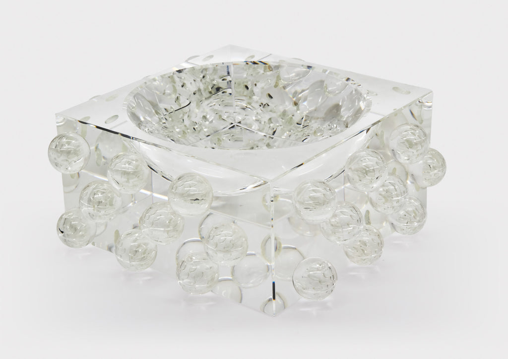 Tizo Crystal Scattered Balls Small Bowl - Charles Mayer