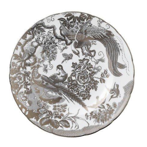 Royal Crown Derby Aves Palladium Dinner Plate - Charles Mayer