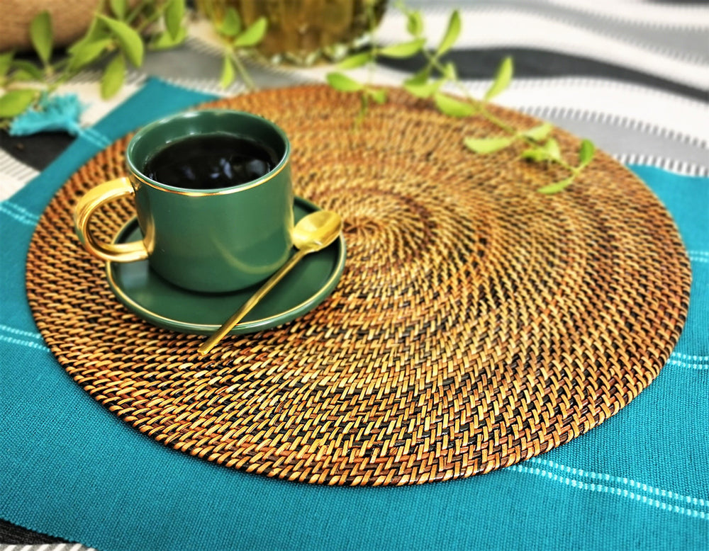 Calaisio Round Placemat, 15" Set of 4 - Charles Mayer