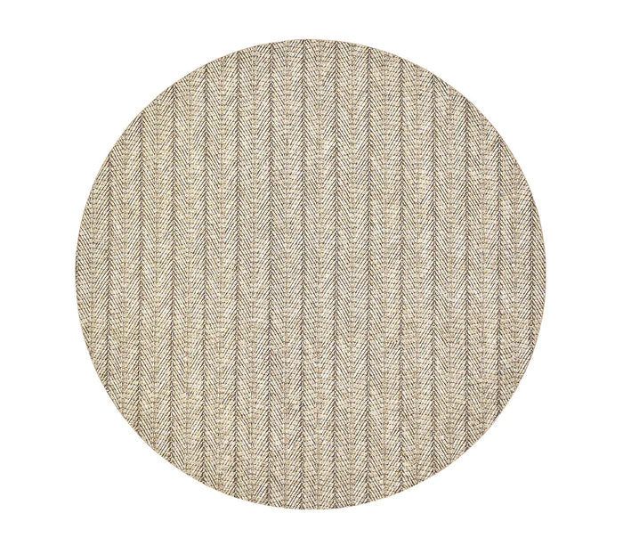 Kim Seybert Tan Herringbone Placemat - Charles Mayer