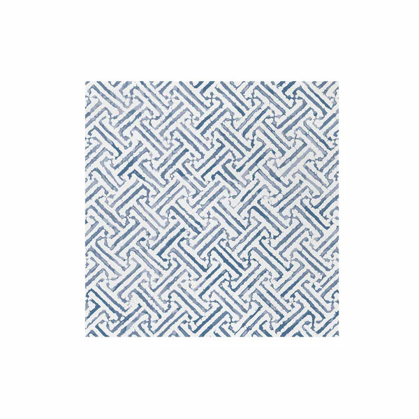 Vietri Papersoft Blue Greek Key Dinner Napkin - Charles Mayer
