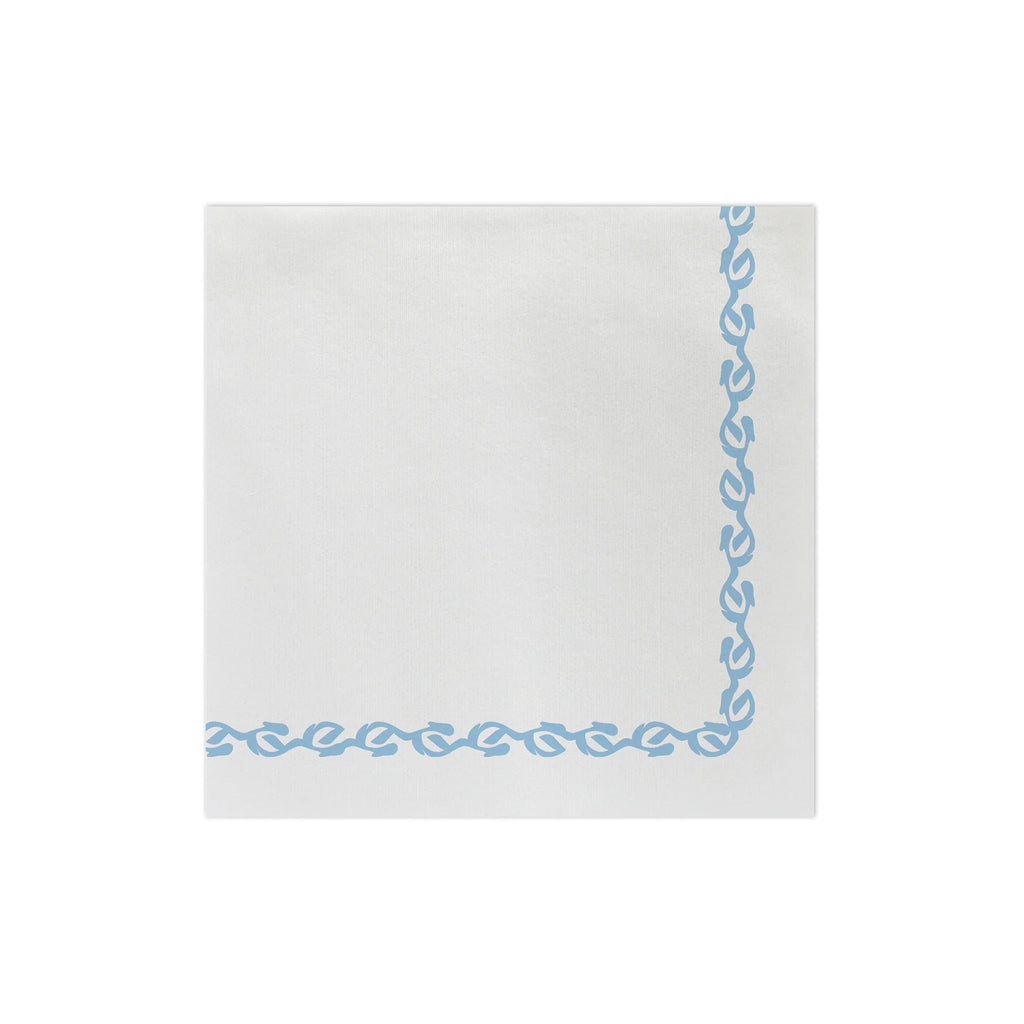Vietri Papersoft Light Blue Florentine Dinner Napkins - Charles Mayer