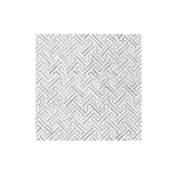 Vietri Papersoft Light Gray Greek Key Dinner Napkin - Charles Mayer