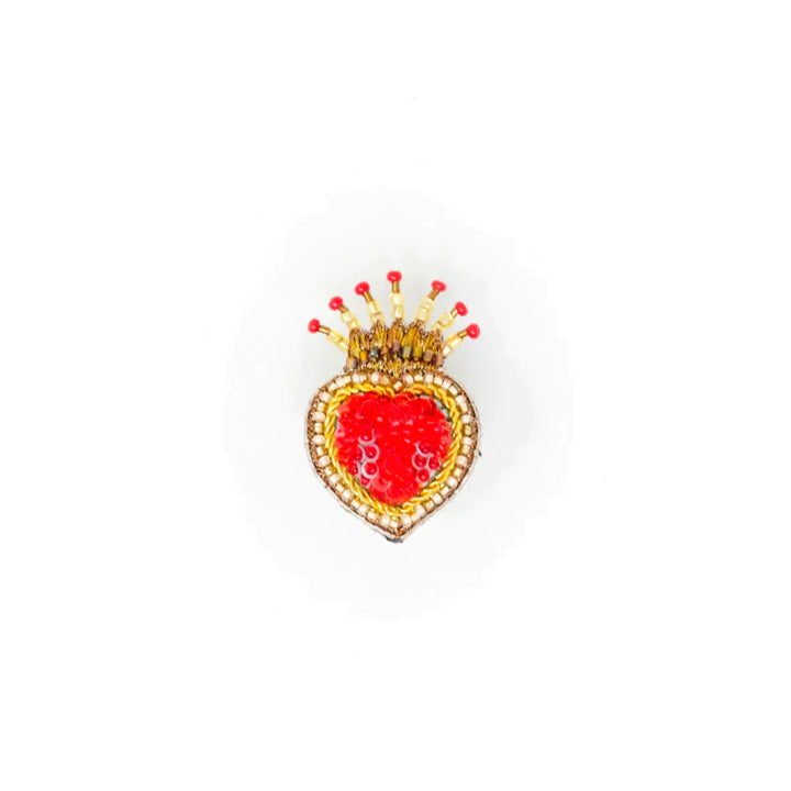 Trovelore Queen of Hearts Brooch Pin - Charles Mayer