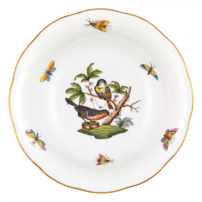 Herend Rothschild Bird Oatmeal Bowl - Charles Mayer