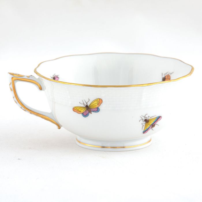 Herend Rothschild Bird Tea Cup -Motif #1 - Charles Mayer