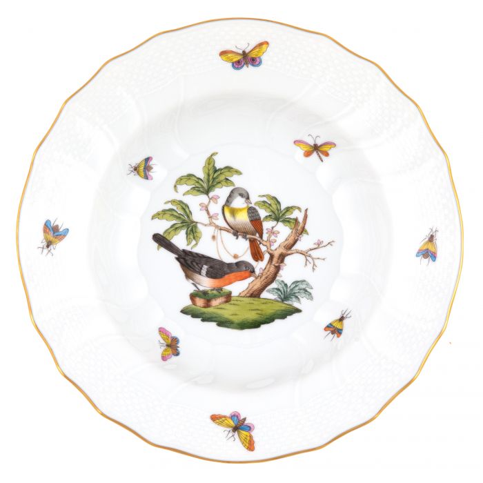 Herend Rothschild Bird Rim Soup - Motif #2 - Charles Mayer