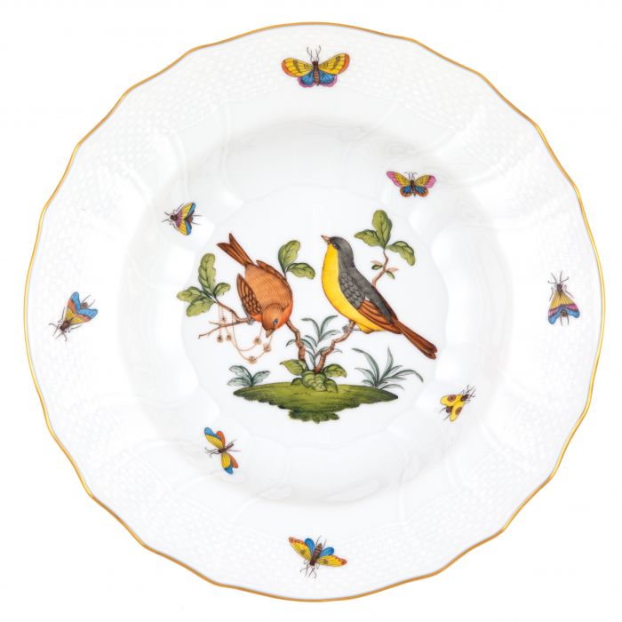 Herend Rothschild Bird Rim Soup - Motif #7 - Charles Mayer