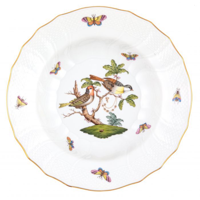 Herend Rothschild Bird Rim Soup - Motif #11 - Charles Mayer