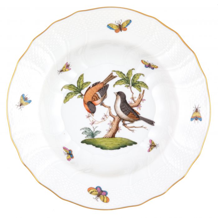 Herend Rothschild Bird Rim Soup - Motif #12 - Charles Mayer