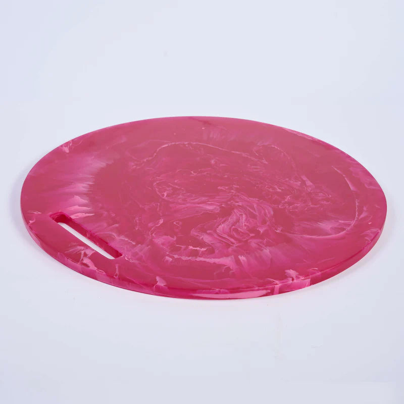 Nashi Home Resin Magenta Round Chopping Board - Charles Mayer