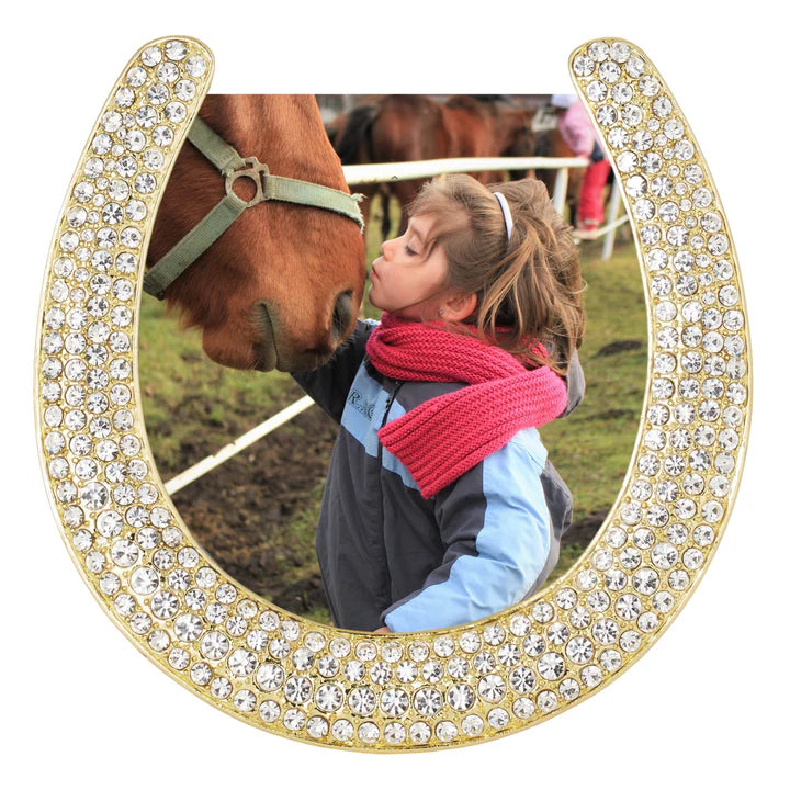 Olivia Riegel 3.5" Gold Horseshoe Frame - Charles Mayer