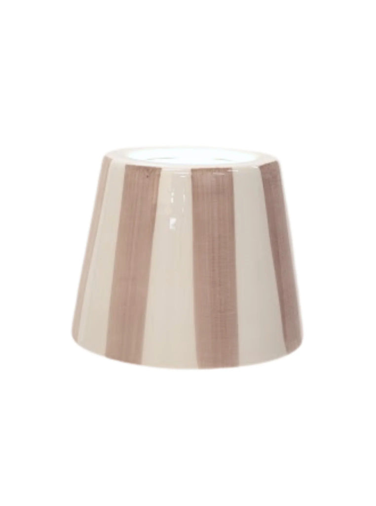 Zafferano Lido Stripe Shade, Sand - Charles Mayer