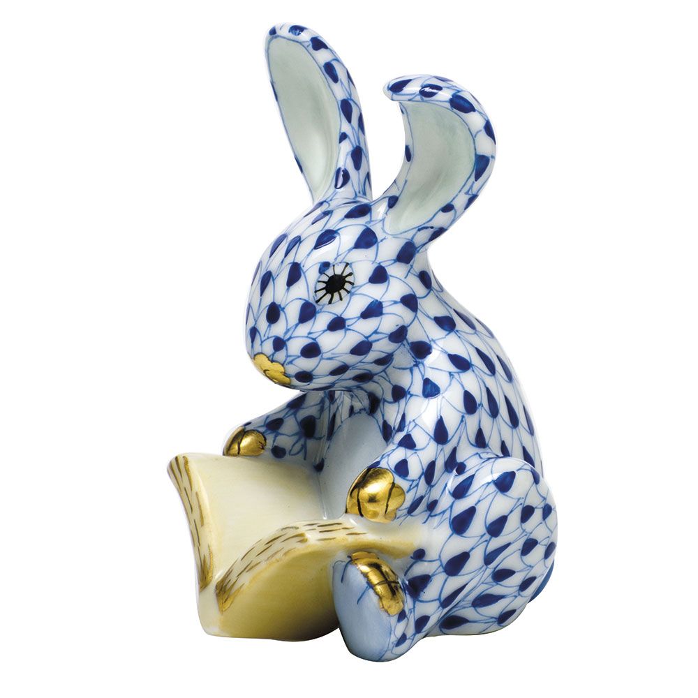 Herend Storybook Bunny, Sapphire - Charles Mayer