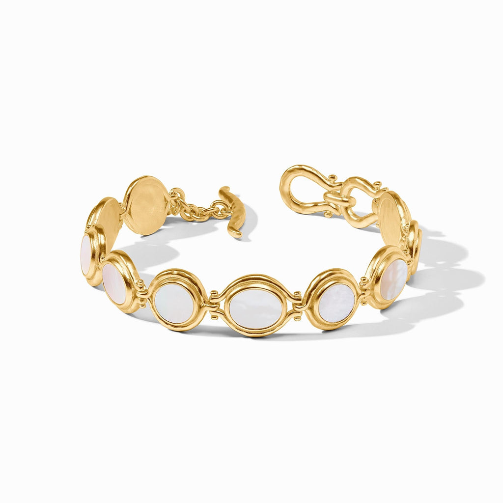 Julie Vos Saratoga Mother of Pearl Tennis Bracelet - Charles Mayer