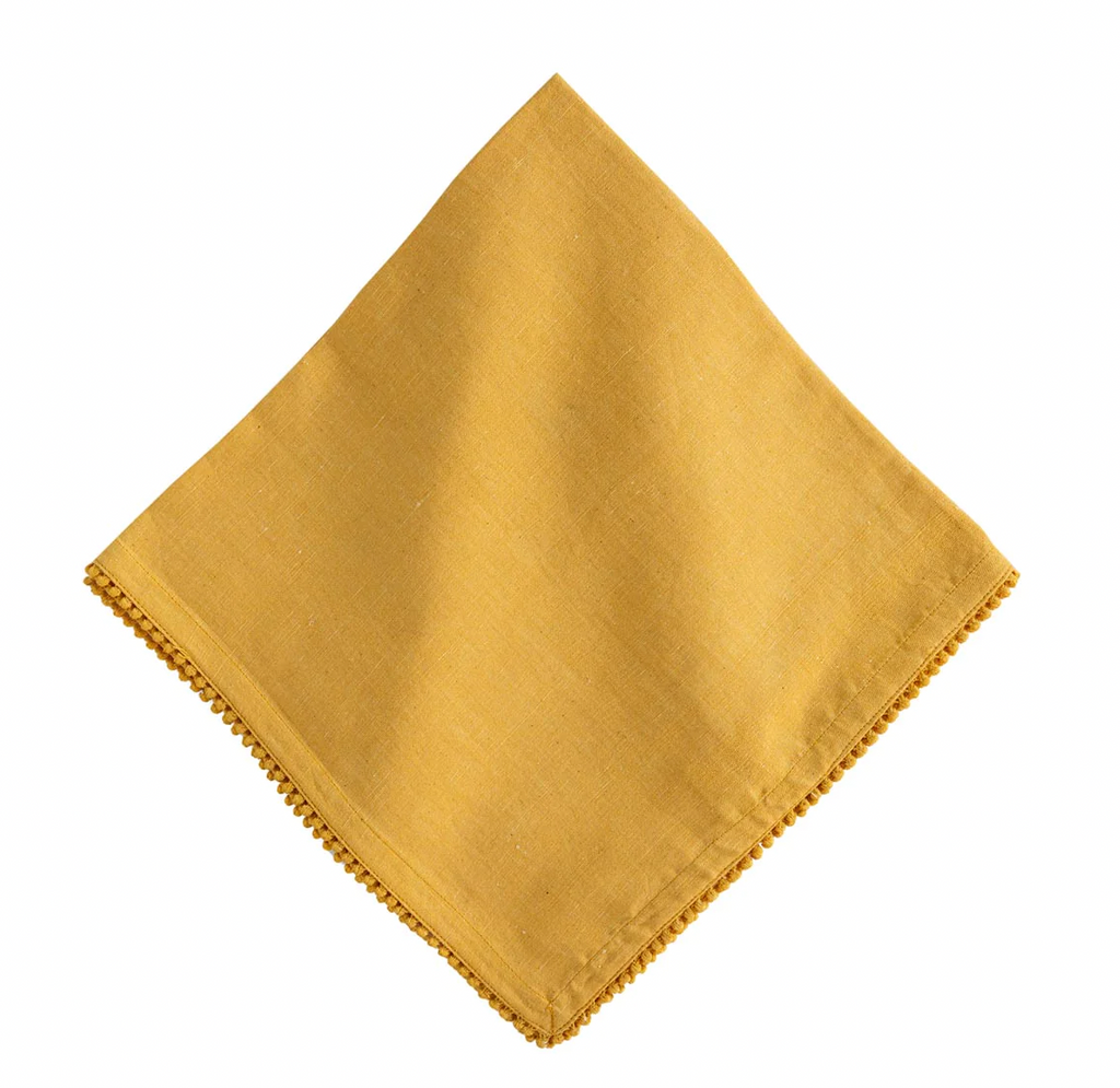 Juliska Berry Trim Saffron Napkin - Charles Mayer