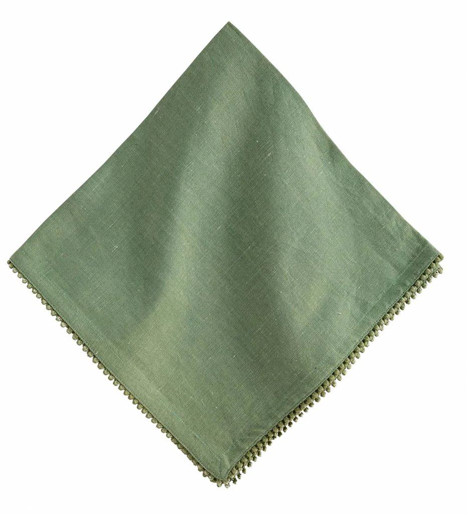Juliska Berry Trim Watercress Napkin - Charles Mayer