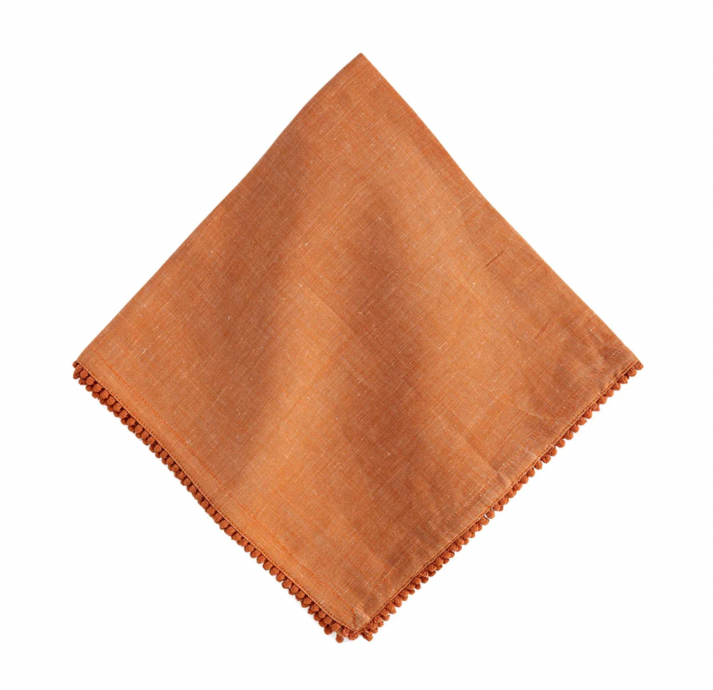Juliska Berry Trim Persimmon Napkin - Charles Mayer