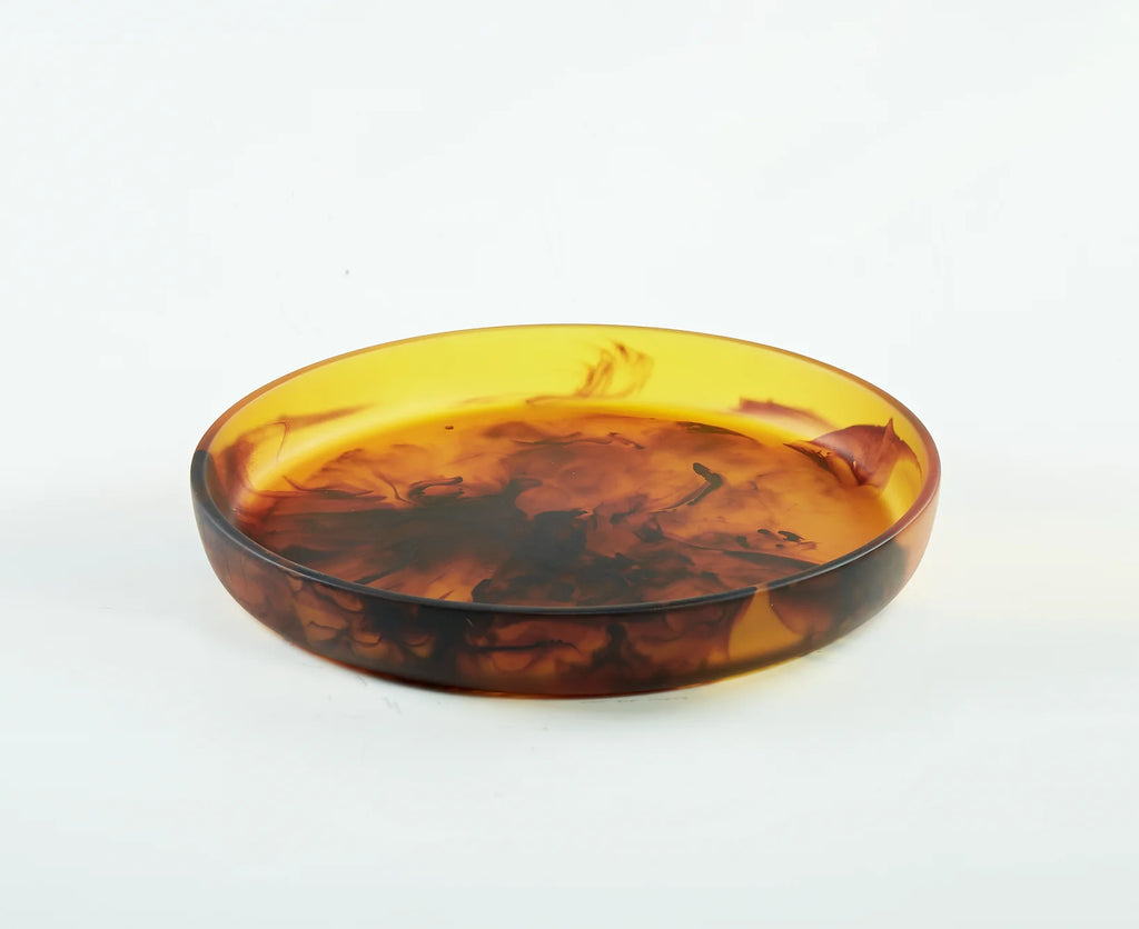 Nashi Home Medium Tortoise Round Platter - Charles Mayer