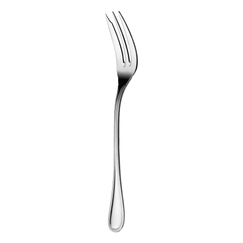 Christofle Perles Stainless Serving Fork - Charles Mayer