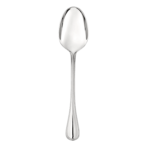 Christofle Perles Stainless Serving Spoon - Charles Mayer