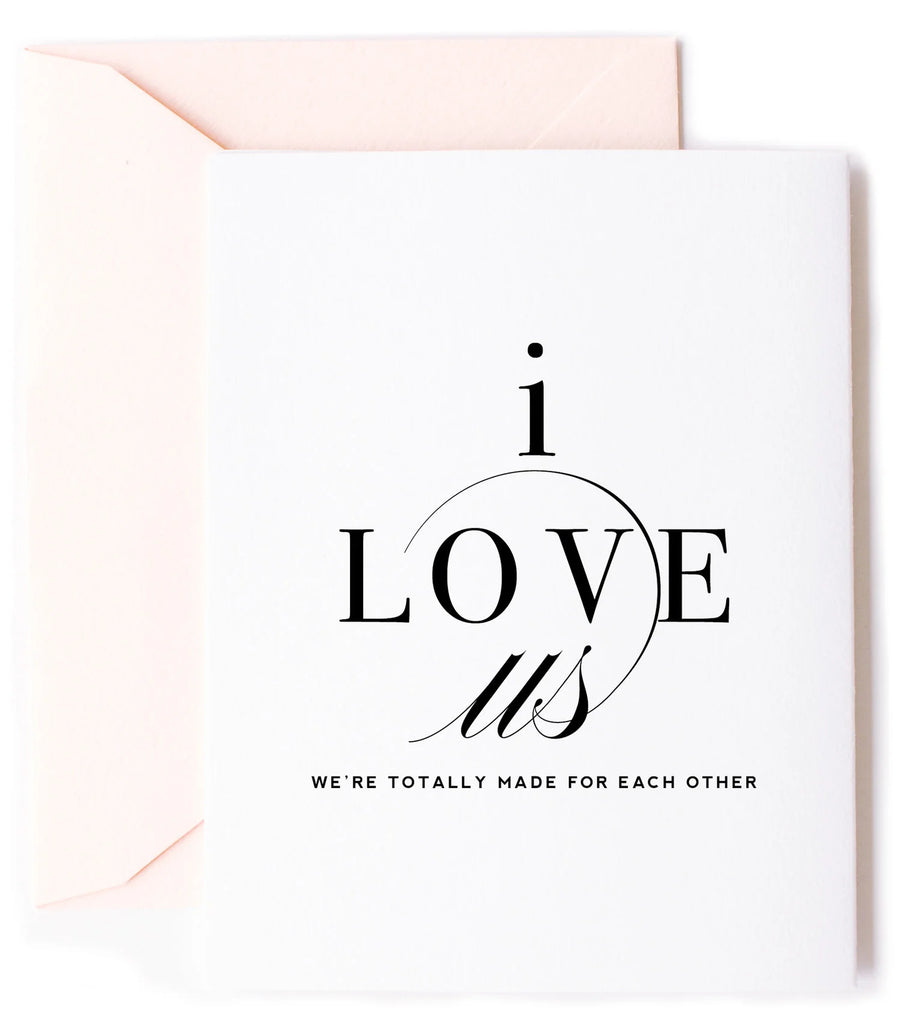 Kitty Meow I Love Us Card - Charles Mayer
