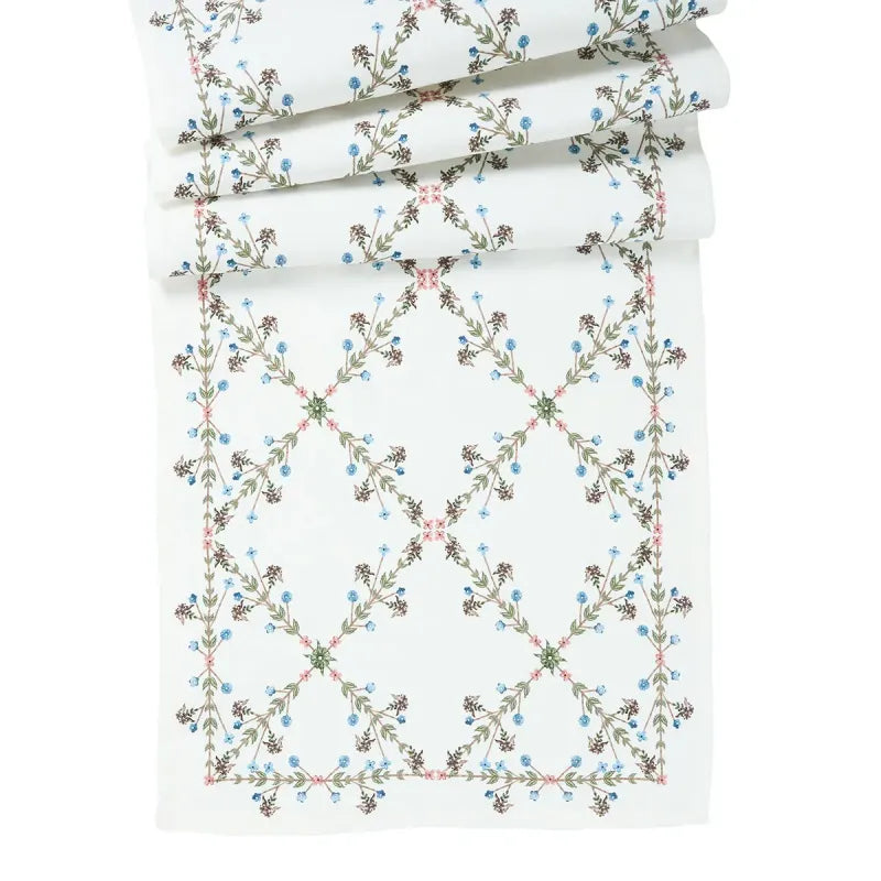Juliska Villa Seville 18" x 90" Chambray Table Runner - Charles Mayer