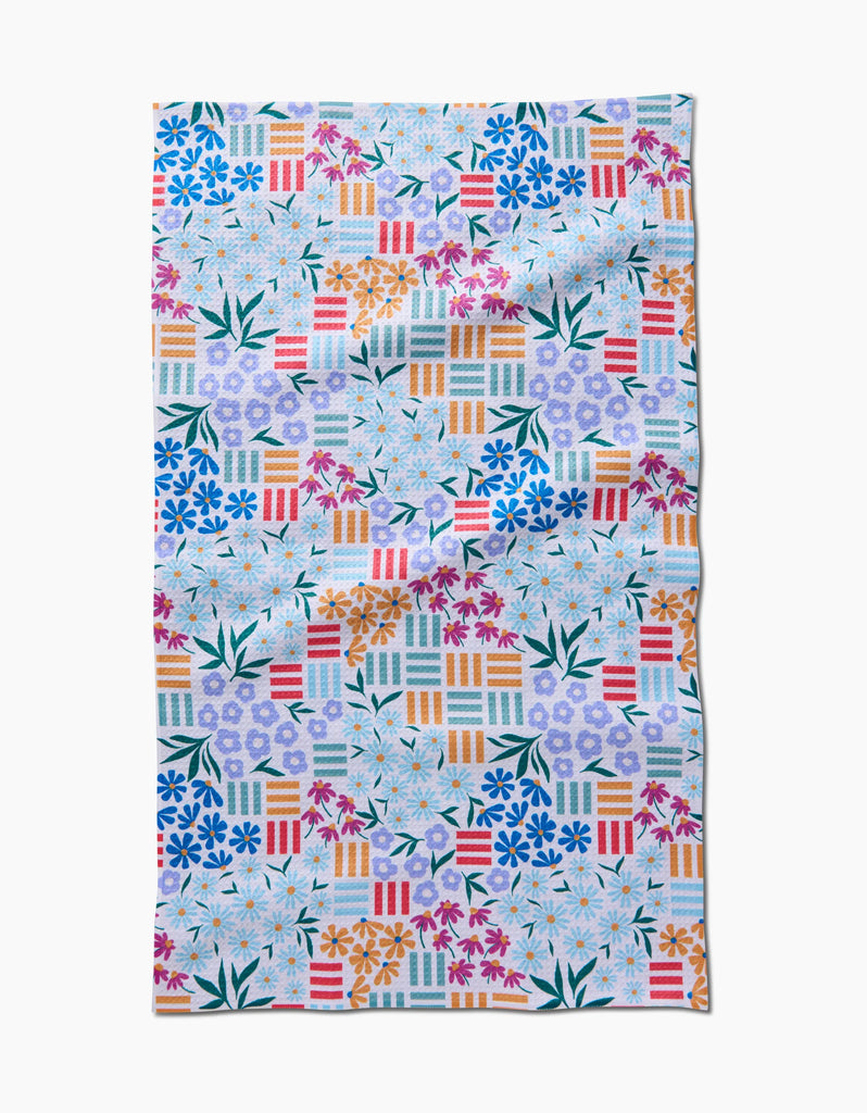 Geometry Floral Garden Tea Towel - Charles Mayer