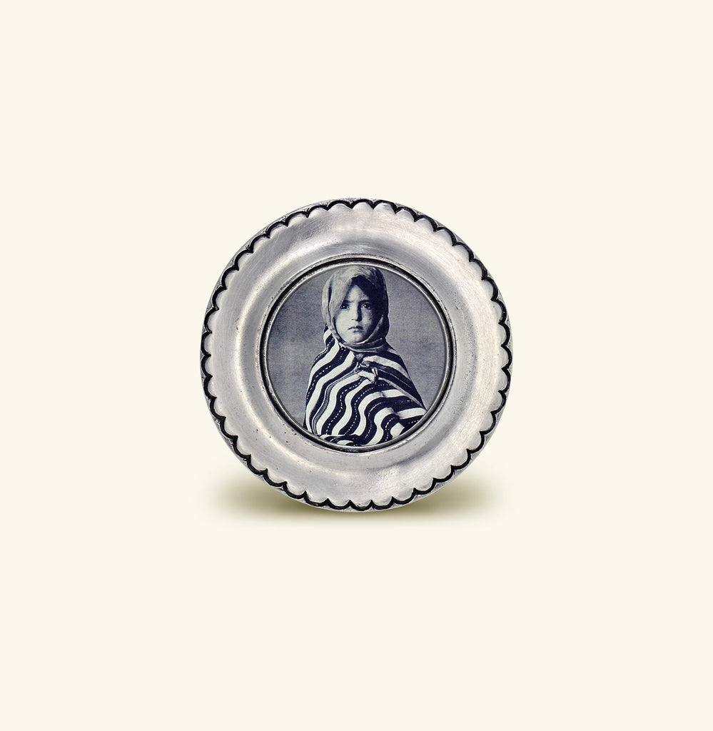 Match Pewter Trentino Round Frame - Charles Mayer