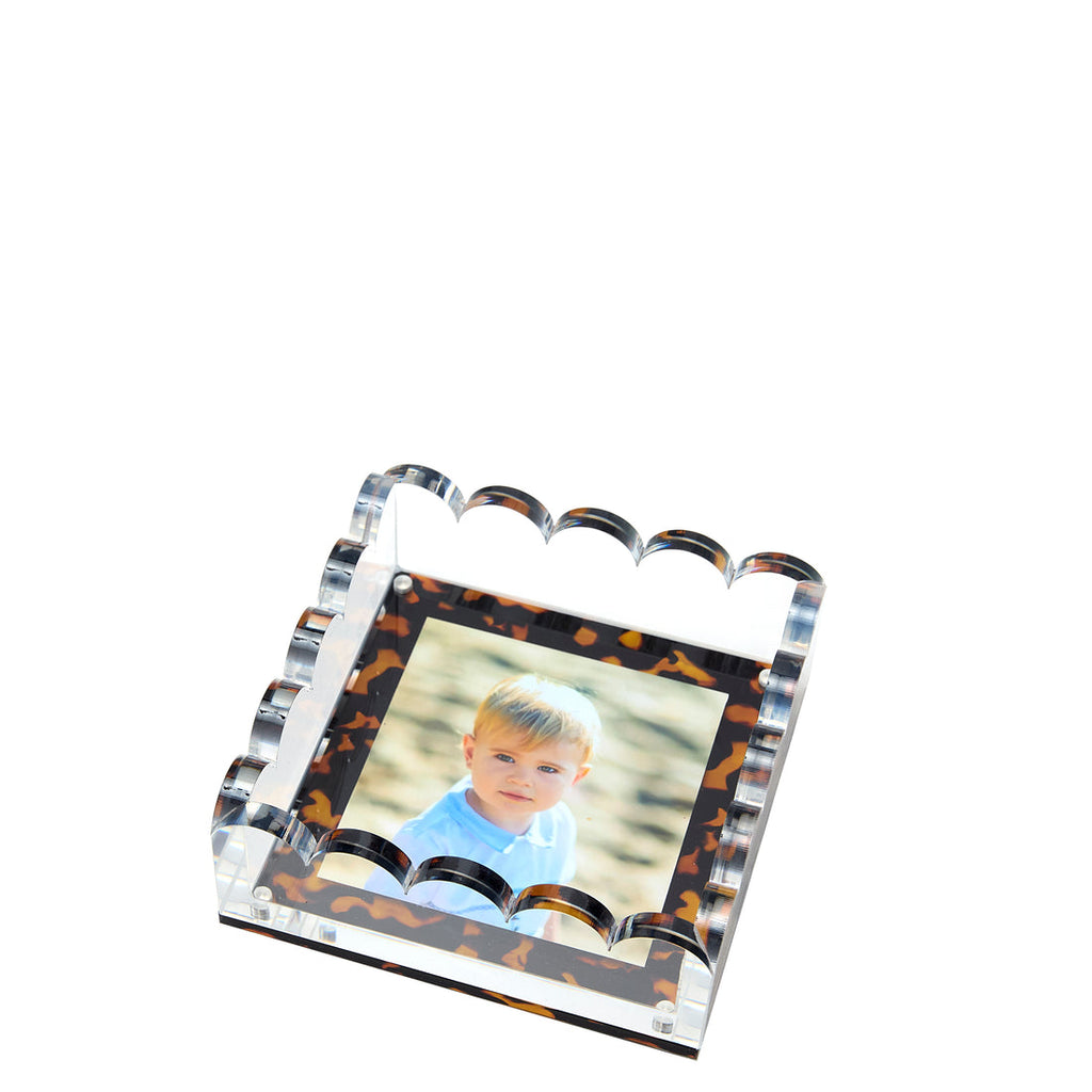 Tara Wilson Tortoise Small Scallop Tray - Charles Mayer