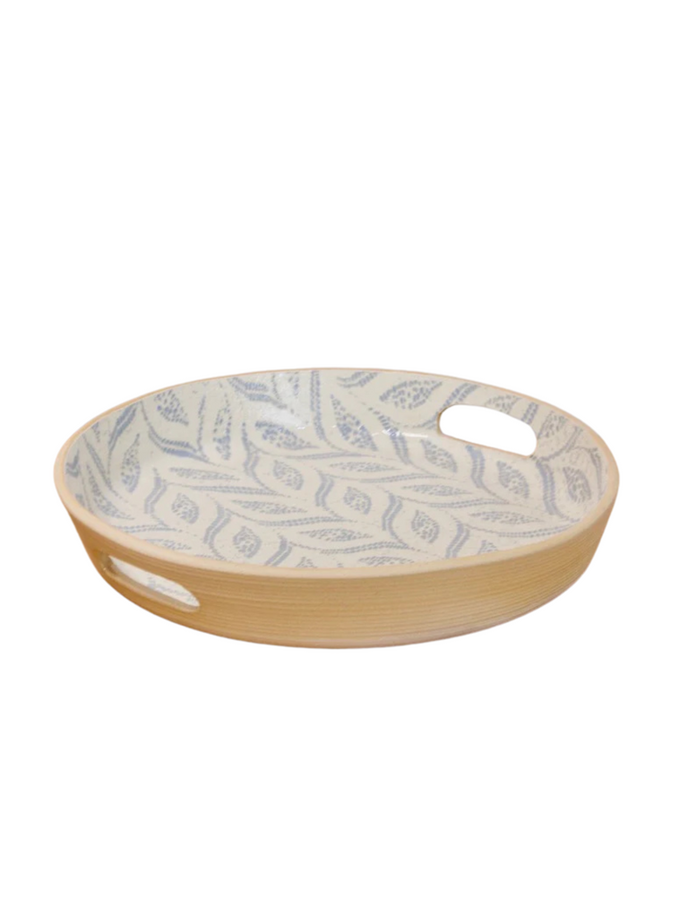 Terrafirma Opal Paisley Handled Bar Tray - Charles Mayer