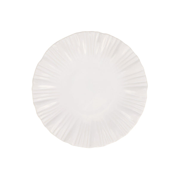 Vietri Bari White Salad Plate - Charles Mayer