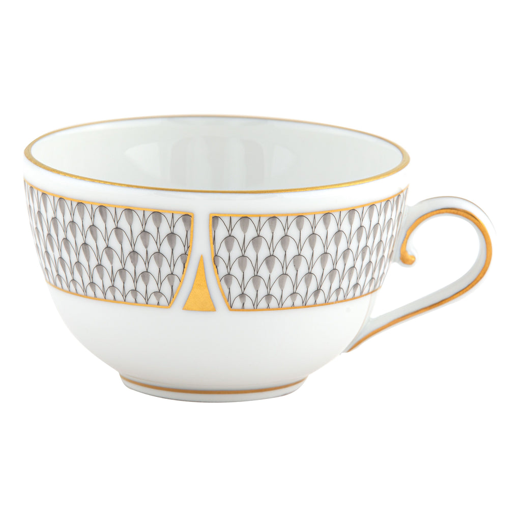 Herend Art Deco Gray Tea Cup - Charles Mayer